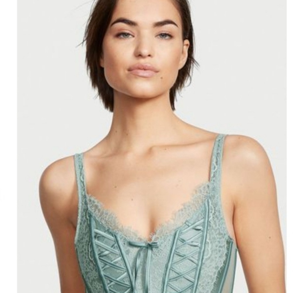 Victoria's Secret Dream Angels Lace Unlined Corset Bra Top